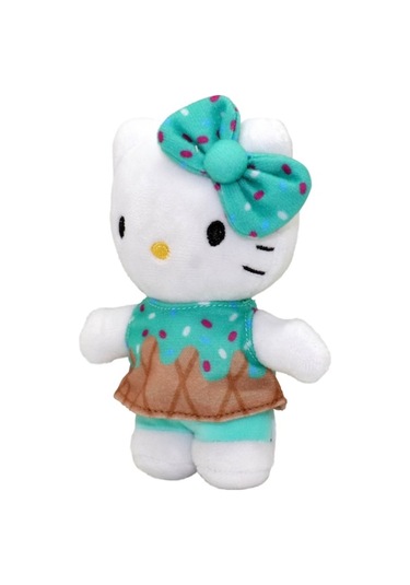 Hello Kitty Kokulu Pelüş 14 Cm Ice Cream Çok Renkli