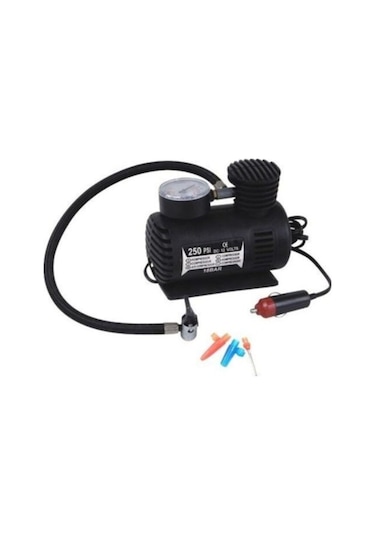 Oto Lastik Kompresörü 12v Gerçek 40psı Komprasör