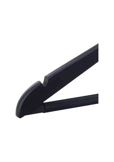 Nyn Ahşap Askı Şık Barlı Elbise Pantolon Askısı Siyah Renk 4 Ade