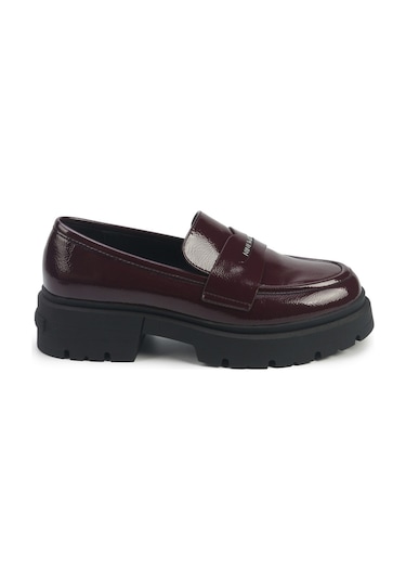 Nine West Fernando 5pr Bordo Kadın Loafer Bordo