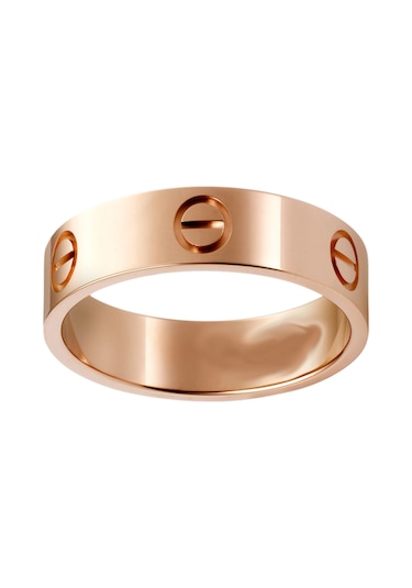 X-Lady Accessories Düz Yüzük Rose Renk 18  Numara Çok Renkli