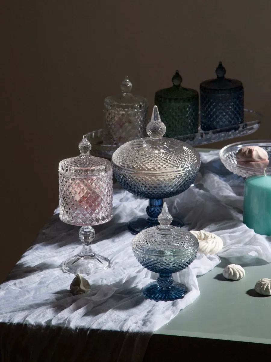 Lefard Dıamant Marka 600 Ml Cam Kavanoz, Kapaklı, Saplı 178969483