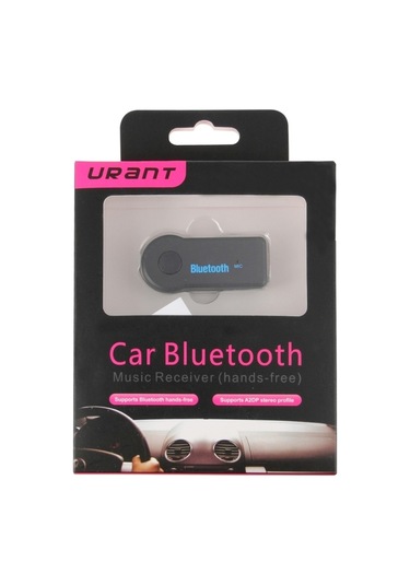 Sones Taşınabilir Tek Ses Kanalı Bluetooth Müzik Alıcısı İphone İpad Uyumlu Araba Kulaklık Stereo Mini Boombox  Siyah