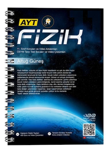 Altuğ Güneş Ayt Fizik 1. Kitap