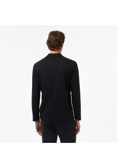 Nautica Erkek Siyah Classic Fit Polo Yaka T-shirt Düz K57019t Siyah