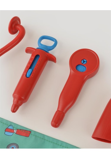 Lc Kırmızı Doktor Seti Ve Çocuk Kostümü