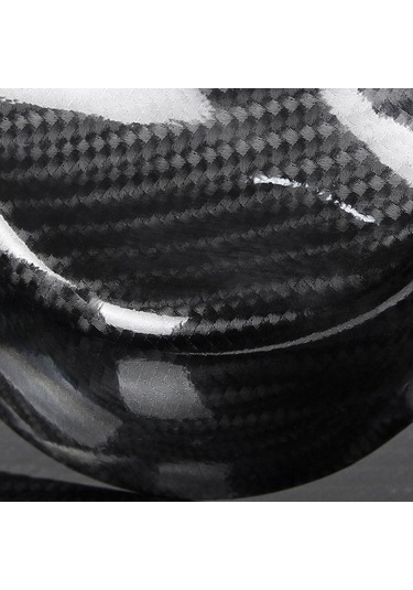 Novahub Araba 6d Siyah Karbon Fiber Sticker, 300x3000mm, Parlak Vinil Film Sarma