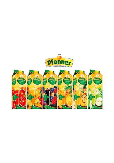 Pfanner Meyve Suyu Mix 6 x 2 L
