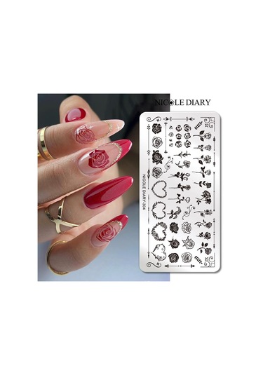 Nicole Diary Metal Stampa Tabakası 304 58068