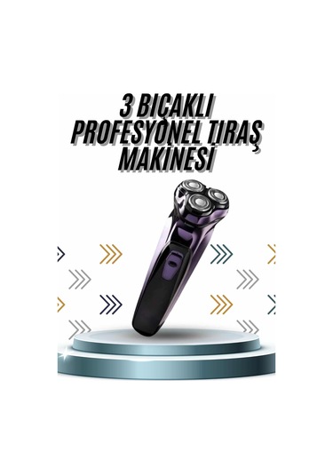 Günlük Kullanıma Uygun Profesyonel Tıraş Makinesi Döner Başlıklı