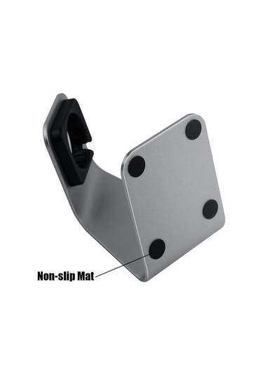 1 Adet Metal Alüminyum Şarj İstasyonu Standı Saat Şarj İstasyonu Standı