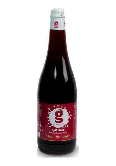 Günseven Organik Acılı Şalgam 1lt