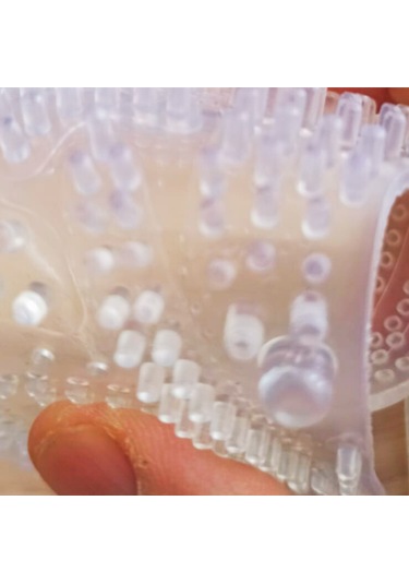 Mawrond Masaj Akupunktur Etkili Silikon Çıkıntılılı Tamamen Jel Tabanlık