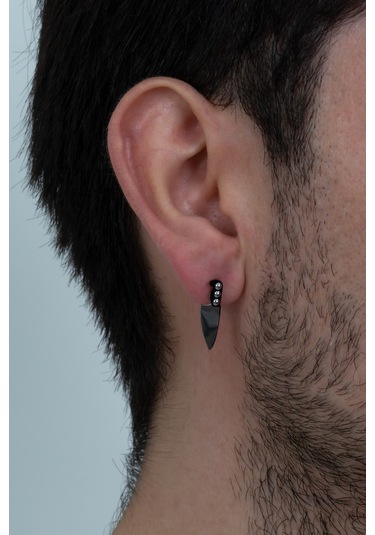 Takı Dükkanı  Chef Küçük Boy 1 Satır 1 Bıçak Çelik Küpe Çifti Mse21 Çok Renkli