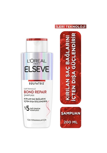 Elseve Bond Repair Güçlendirici Şampuan 200 ML