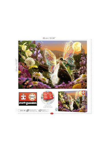 Educa 500 Parçalık Öpücük Puzzle - 19907 - The Kiss