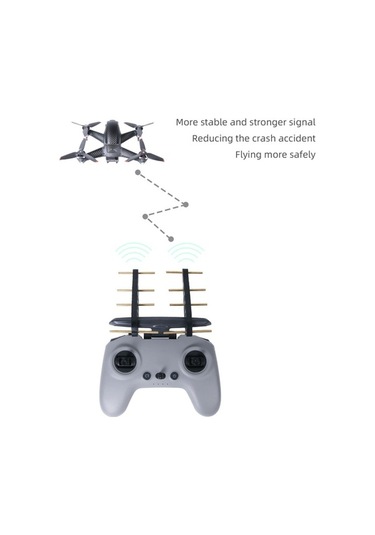 Didadodo Djı Fpv Kumanda 2 İçin 5.8ghz Yüksek Güçlü Yagi Anten Sinyal Güçlendirici - Uzun Menzil