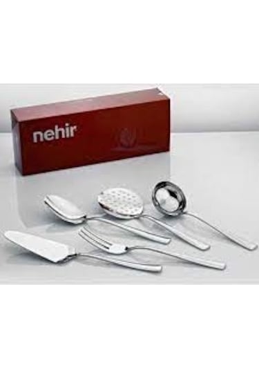 Deniz Sade 5 Parça Servis Takımı 2015St60427198439 Gümüş