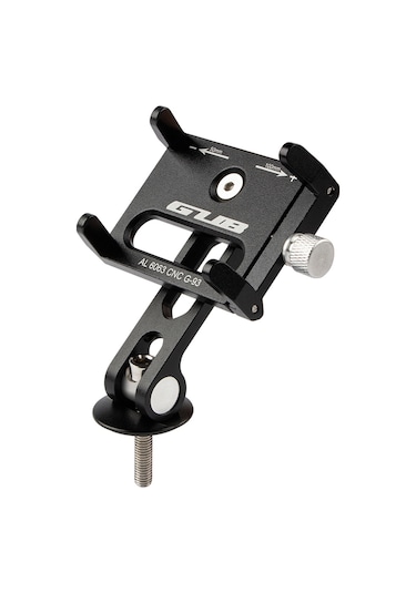 Youtek "kaymaz Bisiklet Telefon Tutucu - 3.7-7.2 Inç Telefonlar İçin Ayarlanabilir Alüminyum Aparat" 90 Karakter Çok Renkli