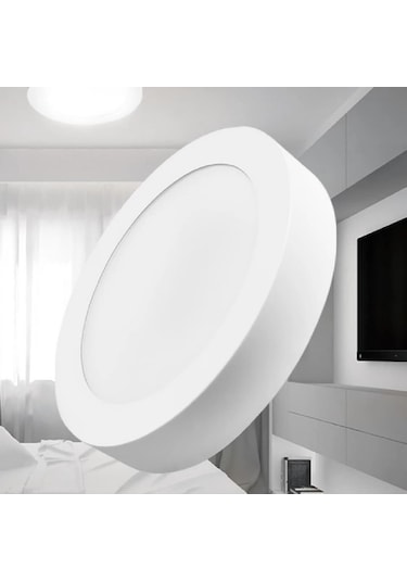 Braytron Sıva Üstü Led Spot 18W Beyaz Yuvarlak 6500K Bp03-31830 Diğer