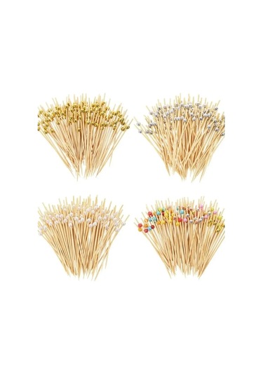 Safiko Market Kanep İçin Bambu Yapılmış Ahşap Şişler 100 Adet 151152421