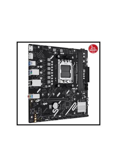 Asus Prıme A620am-k, 2xddr5, 1x M.2, Dp, Hdmı, Am5 Soket Anakart