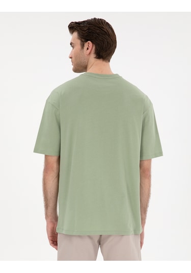 Pierre Cardin Erkek Çağla Tişört Basic 50306991-vr016 Çağla