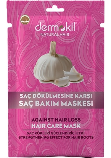 Dermokil Saç Dökülmesine Karşı Sarımsak Saç Maskesi 5 x 35 ML