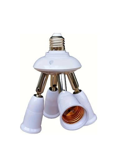 Boatshop1 Harika Beyaz 4ü 1 Arada E27 E26 Led Ampul Soketi Adaptörü Ayarlanabilir Işık Bölücü Dönüştürücü 360 Dönebilir 180 Bükülebilir Kollar Metal Kaplama 1 Adet Boatshop1 Harika Beyaz 4ü 1 Arada E27 E26 Led Ampul Soketi Adaptörü Ayarlanabilir Işık Bölücü Dönüştürücü 360 Dönebilir 180 Bükülebilir Kollar Metal Kaplama 1 Adet