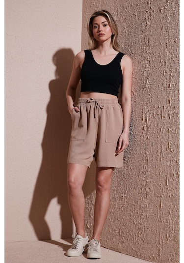 Fashion Friends Bayan Short 25y0606k1 Bej Bej