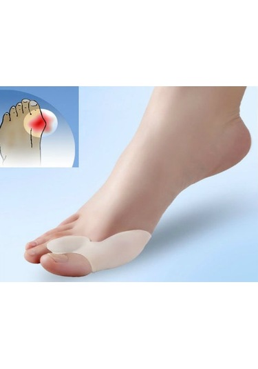 Büro Ev Ofis Personeli İçin Makaralı Ayak Parmak Koruyucu Silikon Set