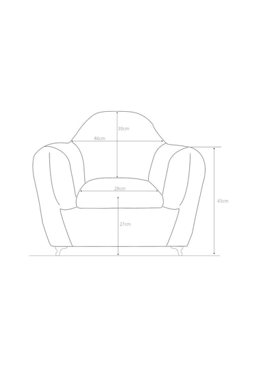 Isimsiz Kişiye Özel Çocuk Koltuğu Koyu Gri (228411938) Gri