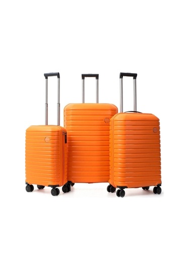 Ehs Unisex Turuncu 3'lü Set Valiz Turuncu