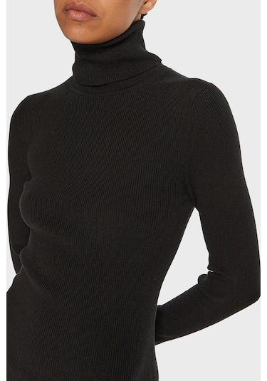 Calvin Klein Bayan Elbise J20j224150 Beh Siyah Siyah