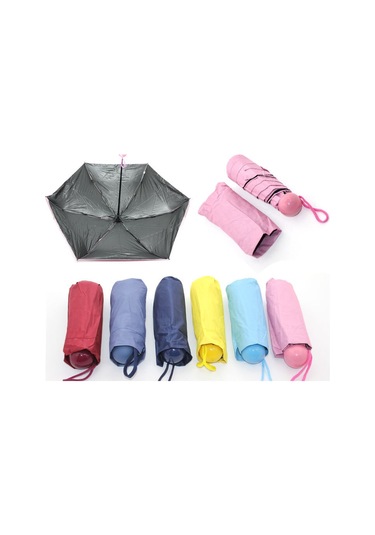 Larimar Katlanabilir Şemsiye Yarı Otomatik - 9070820457163lmr Çok Renkli