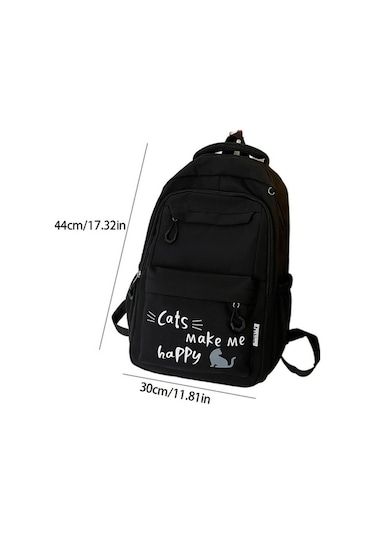 Maoyaya Kawaii Okul Sırt Çantası Moda Sevimli Su Geçirmez Seyahat Omuz Çantası Trendy Hafif Genç Sırt Çantası Kızlar, Renkli Tasarım Çok Renkli