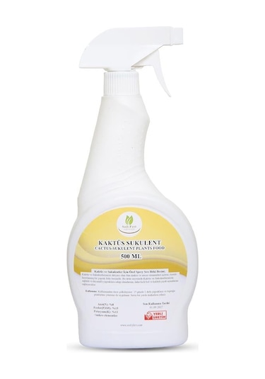 Soil-fert Kaktüs-succulent İçin Sıvı Bitki Besini 500 Ml 1