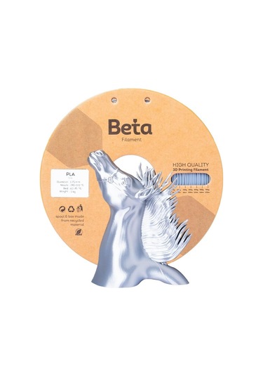 Beta Pla-silk Filament Silver