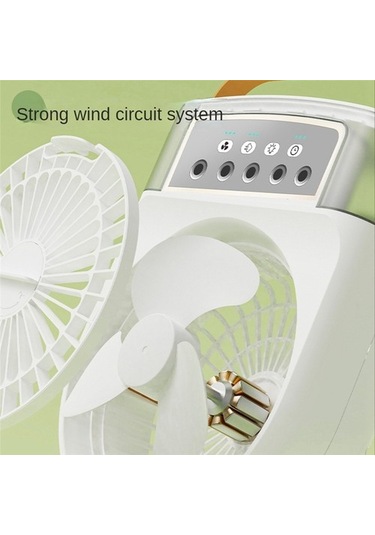 Fan Usb Kişisel Hava Soğutucu Mini Nemlendirici Misting Fan-beyaz Mf9rzw Beyaz