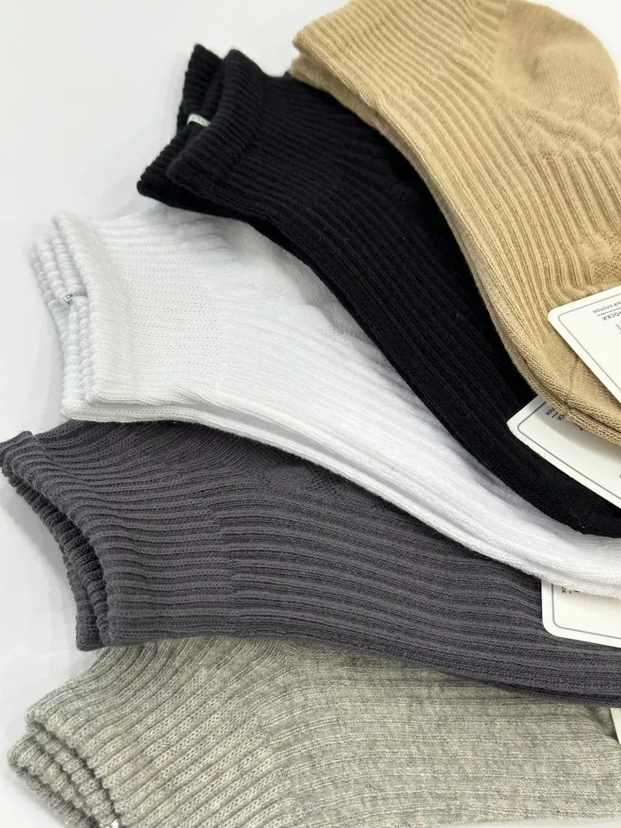 A & K Collectıon Çocuk Spor Çorapları Düz Renk 5 Çift Set 249894383 Gri