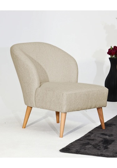 Nola Berjer & Tekli Koltuk - Keten Acıkkrem