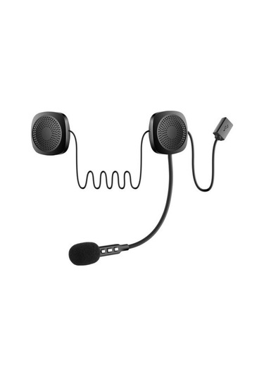 Jms T2 Kablosuz Bluetooth Uyumlu 5.0 Motosiklet Kaskı Stereo Hoparlör Kulaklık