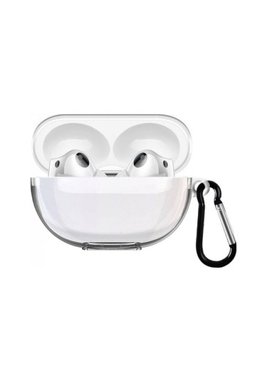 Adige Huawei Freebuds Pro 4 Kulaklık Kılıfı Silikon Şeffaf