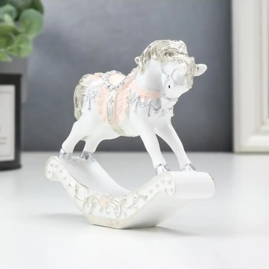 Simalend İç Mekan İçin Hatıra Sallanımlı At Figürü 43942390