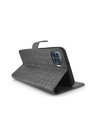 Oppo Reno4 Lite Kilif Fitcase Fabric Kapakli Cüzdanli 514449249