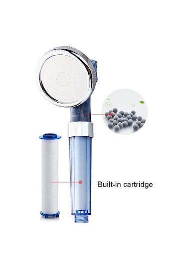 Su Filtre Duş Başlığı Ev Pp Pamuk Filtre Güçlendirici El Lotus Sifonu, Boyut:gök Mavisi Diğer