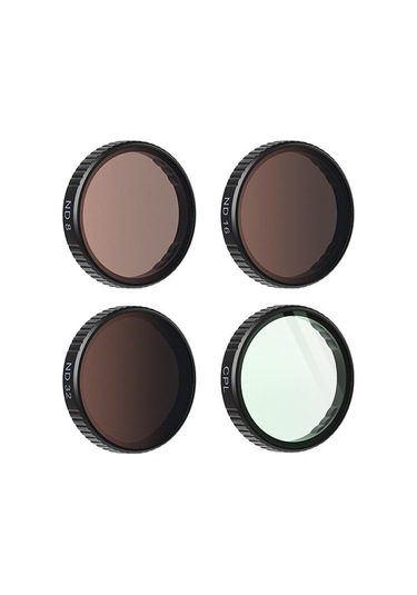 Djı Action 5 Pro / 4 / 3 İçin Amagisn Filtresi, Özellik: Nd8+16+32+cpl Siyah