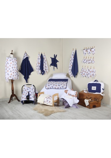 Luckka 29 Parça Müslin Bebek Bakım Çantası - Müslin Set - Ztçanta