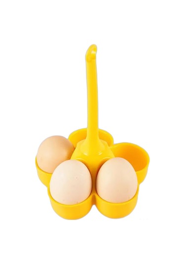 Youtek Yemek Grubu Silikon Yumurta Pişirici 5 Delikli Isı Dayanıklı Ev Çocuğu Yemekleri İçin Fırın Uyumlu Sarı Diğer