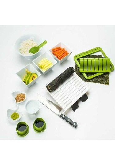 Ulzyvf Yapımcısı Suşi Seti Pişirme Pirinç Kalıp Hamur Gereçleri Duangduang Dıy 1 Kat Beyaz 1 Kat Beyaz